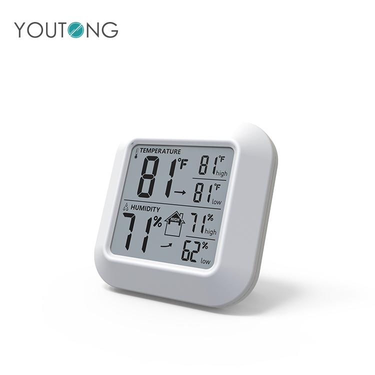 Digital Thermo Hygro Station Hygro Thermometer 80 X 80 X 25mm