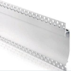 Quality 19*134mm LED Aluminium Profile For Drywall Indirect Light wholesale