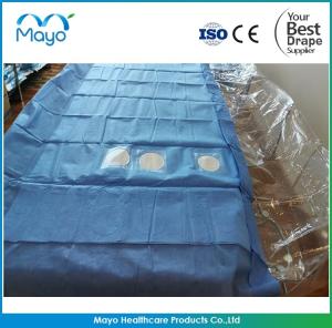 Quality Angio General Surgery Drapes Pad With Four Transparent Holes wholesale