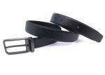 Brown Black 1.3" Width Mens Leather Dress Belt