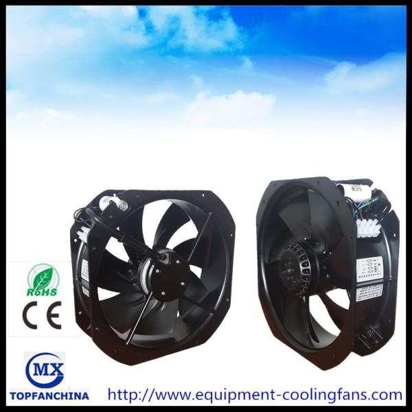 11 Inch AC 220V Axail Industrial Cooling Fans Ball Bearing Black Painting