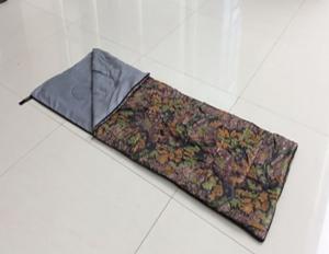 Quality 170t Envelope Folding Outdoor Sleeping Bag Terylene Camouflage Cloth Outdoor Sporting Equipment wholesale