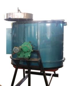Quality 800 ℃ Aluminum Crucible Melting Furnace , Mechanical Tilting Brass Melting Furnace wholesale