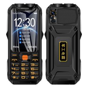 China Q9 Button Mobile Phone 3.5 Inch 4 SIM Card 4500mAh Bluetooth Flashlight FM Radio 2G on sale