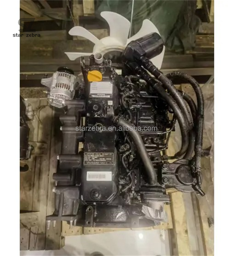 YANMAR 4TNV88 YANMAR 4TNV88-ZMZL TADA Diesel Engine Assembly with Electronic Fuel Injection EFI 18000 CODA