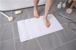 Quality Anti Bacteria OEM PVC Bath Mat Water Absorption Bathroom Plastic Mat wholesale