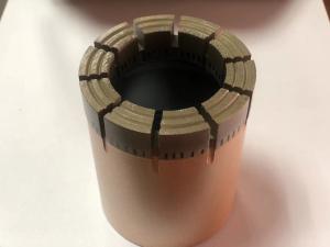Quality DCDMA Standard Impregnated Diamond Core Drill Bit Crown Height 12mm wholesale