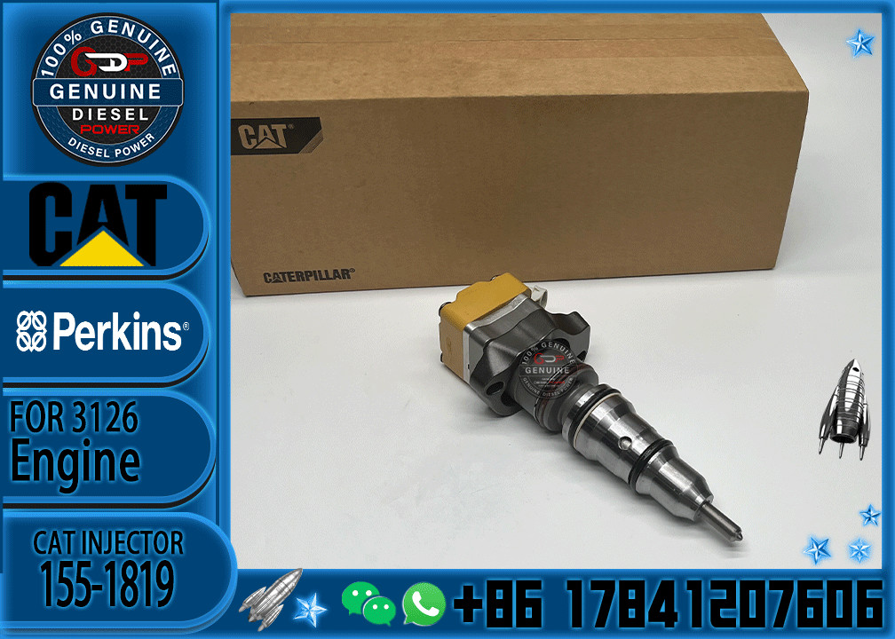 1551819 High Quality Excavator Parts Diesel Fuel Injector 155-1819 For Cat Caterpillar Engine 3126 3126B 3126E