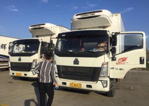 Quality Sandwich Structure 4×2 Refrigerated Truck Good Heat Insulation Performance wholesale