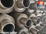 ASME SA192 Serrated Finned Tube HF Welding For Industrial Heaters Enhanced Heat