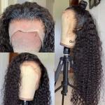 Curly Human Hair Wig PrePlucked Brazilian Hair 13x4 13x6 360 Kinky Curly Lace