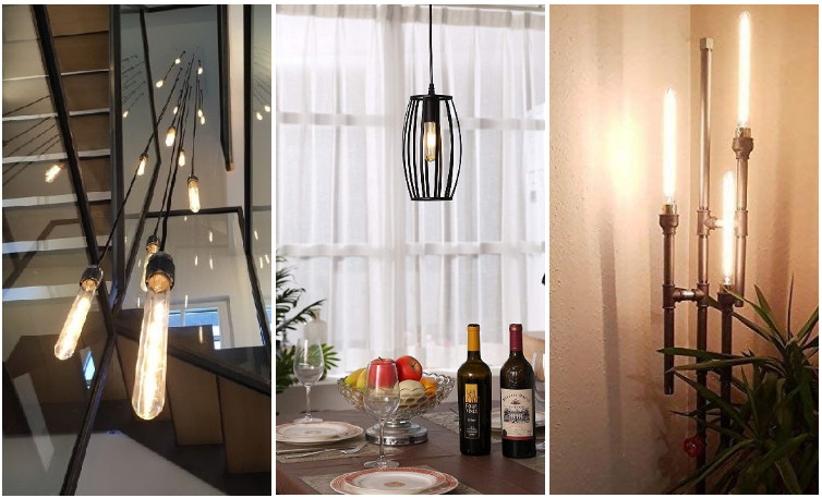 450Lm T30 Edison LED Filament Bulbs , B22 E26 E27 High Lumen Edison Bulbs