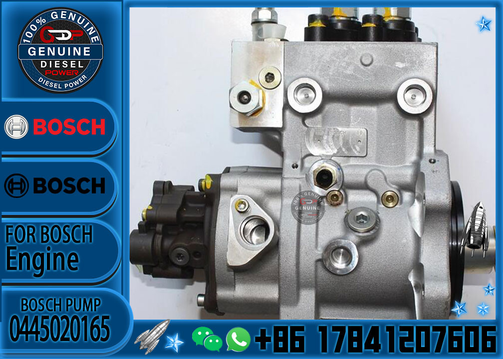 Original Common Rail Fuel Injection Pump 0445020165 612630030057 For FAW Shacman