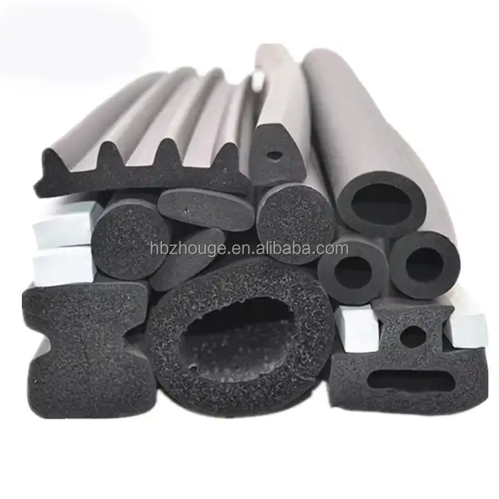 65±5 Hardness EPDM Seals for Doors and Windows on Architectural Glass Curtain Walls