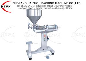 Quality 300-2500ml Vertical Filling Machine Semi Auto Paste Filler Sliver Color wholesale