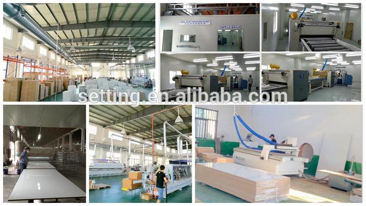 Acrylic mdf thickness in 19mm for kitchen cabinet doors ,acrylic panels