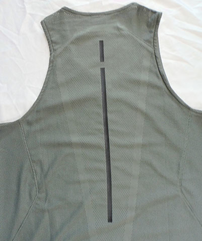 Hot Transfer Printed V Neck Mens , Sleeveless Tank Top For Sports Army Green