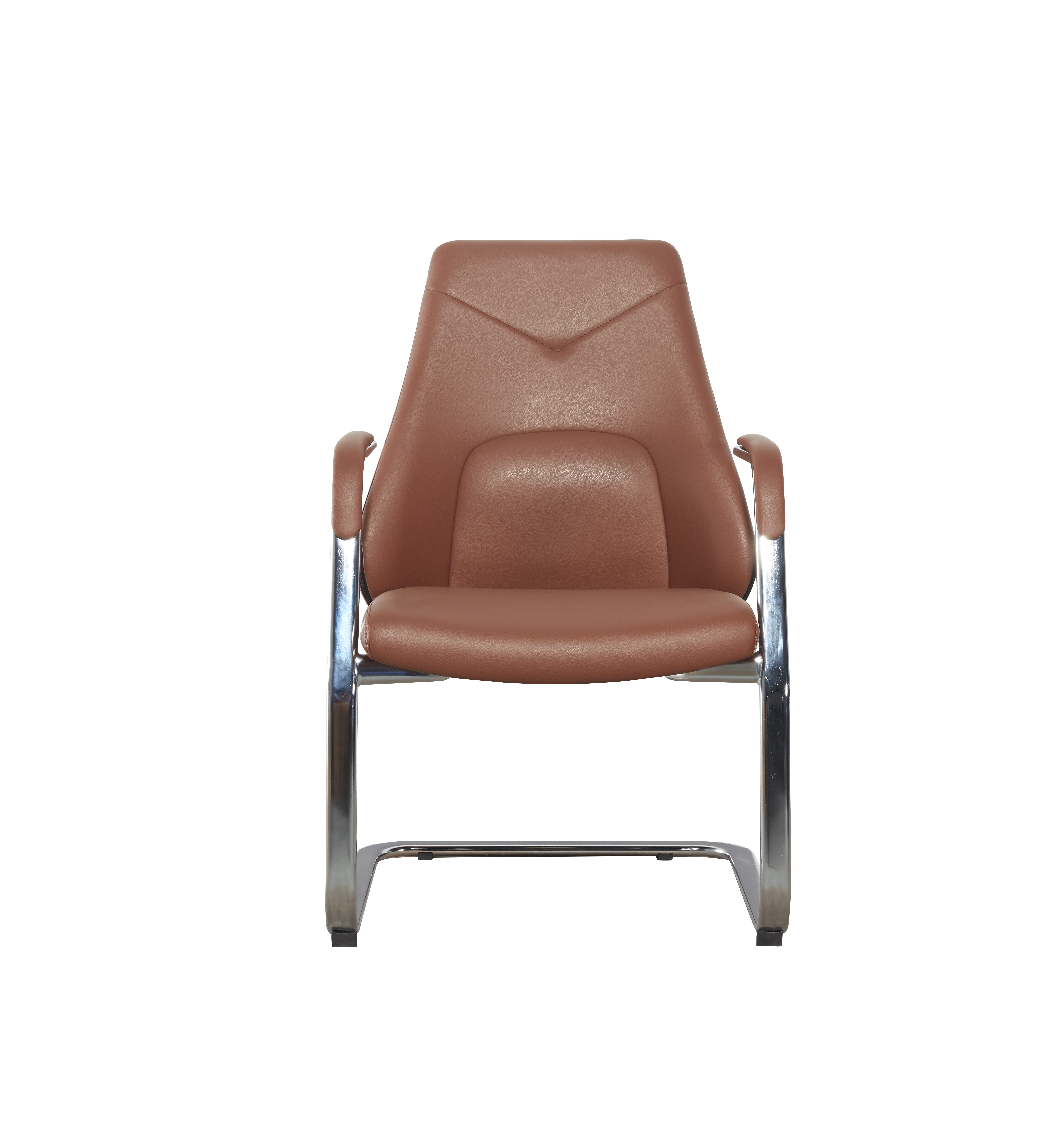 PU Leather Adjustable High-Back Office Chair Home Executive Armrest Swivel Chair, Grey