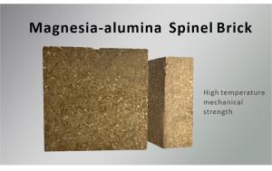 Quality Cement Rotary Kiln Magnesia Alumina Spinel Brick High Corrosion Resistance To Slag wholesale