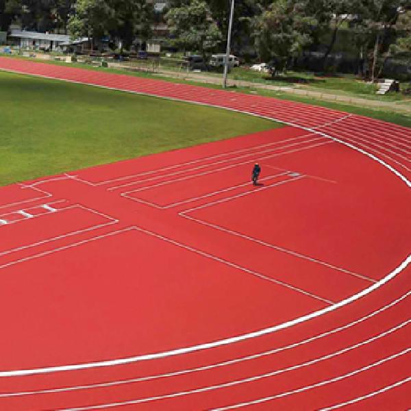 Thickness 13mm 15mm Running Track Eco Friendly Prefabricated Roll Material