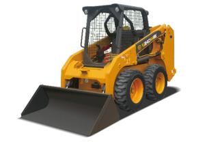 Quality 204mm Soil Moving Equipment Skid Steer Loader Compact Payloader For Narrow Working Condition wholesale