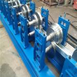 Notch Punching Steel Door Frame Roll Forming Machine With 45 Degree Cut