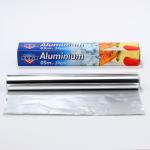 Customized Logo Silver 8011 Household Aluminum Foil Roll for Food Packaging and