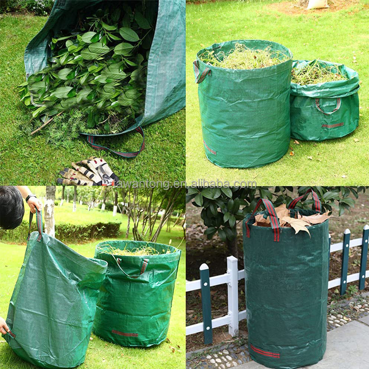 150gsm Heavy Duty PP Garden Bag Leaf Bag The Perfect Solution for Room Space Selection