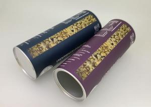 Quality Aluminium Foil Lining Paper Tube Packaging / Oatmeal Container 83mm Diameter 230mm Height wholesale