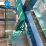 Bathroom Glass Partition 12mm Crystal Toughened Glass 1/2 Inch