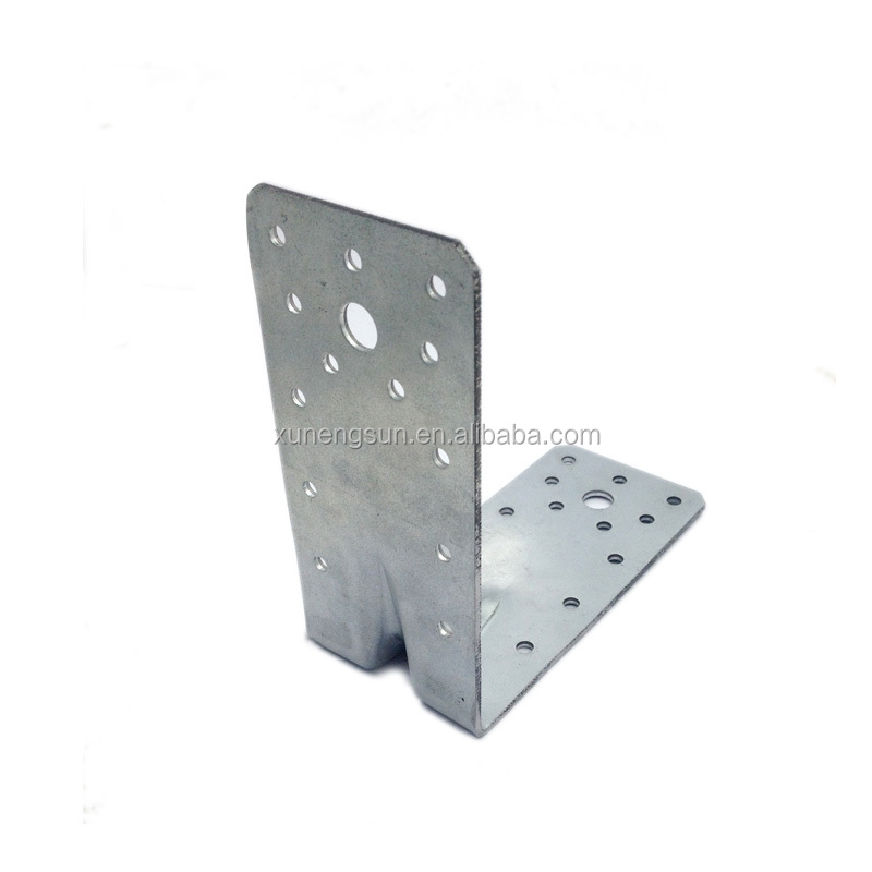 Standard 45 Degree Shelf Bracket Silvery Customized for Metal Aluminum Transom Bed