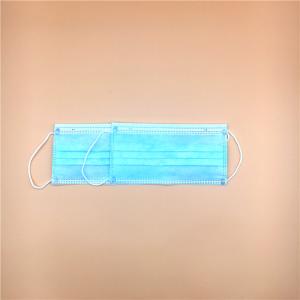 Quality 3 Layer Earloop Disposable Dust Mask Non Woven Melt Blown Fliter Cloth wholesale