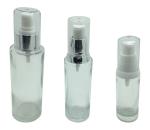 Lady Cosmetic Bottle Packaging , Glass Cosmetic Containers 15g 30g 50g 80g /