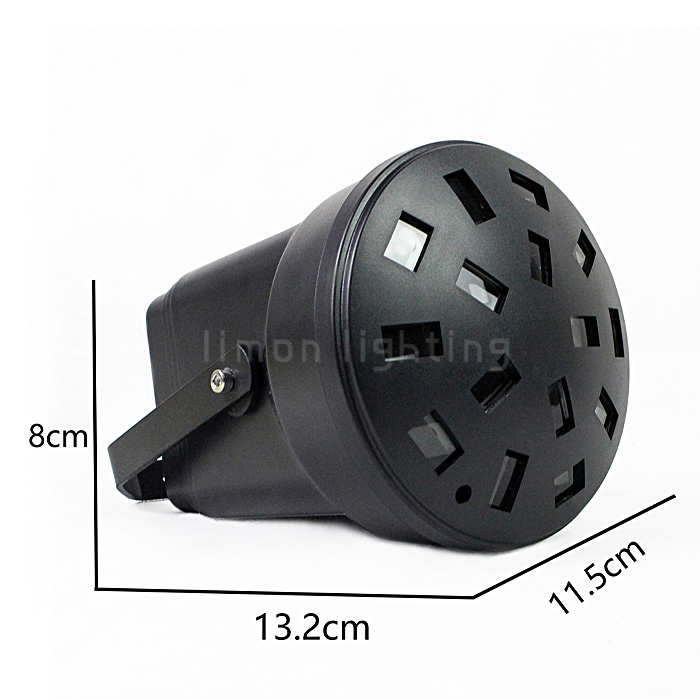 Remote Control Sound Activated mini mushroom LED disco DJ Effect Lights
