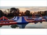 Customized Auti UV Material Water Park Inflatable By Bouncia