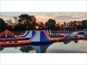 Quality Customized Auti UV Material Water Park Inflatable By Bouncia wholesale