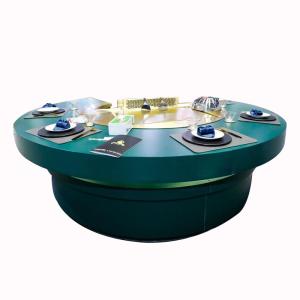 Quality 1600mm Gas Circle Teppanyaki Grill Table Electromagnetic Heating wholesale