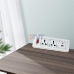Boente eu power plug table clamp mount outlet / clamping table power outlet