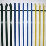 ISO9001 6ft Palisade Security Fence Powder Coated Easily Assembled