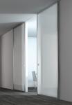 Perspective Tempered Glass Door Easy Cleaning High Purity 6mm