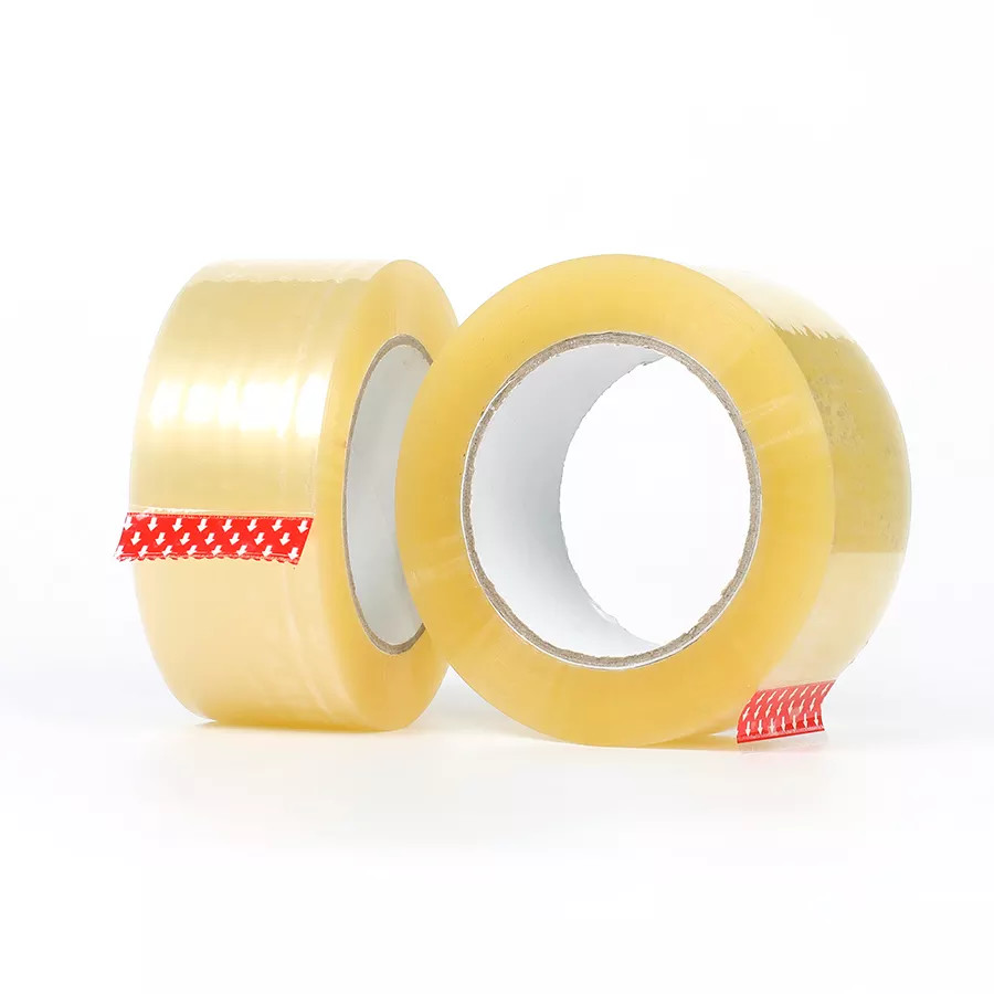 BOPP Packaging Adhesive Sealing Tape USA TSCA Standard Environmental Clear Silent Hot Melt Adhesive