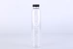 Empty Clear Plastic Bottles , Disposable Clear Pet Plastic Juice Bottle With