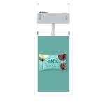 IP65 Waterproof Digital Signage Window Display 2500 Nits 3840X2160