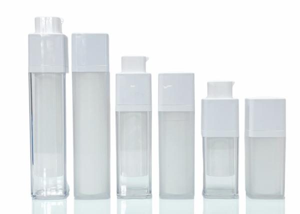 Refillable Moisture Airless Eye Cream Bottle 15ml Airless Pump Bottles Double