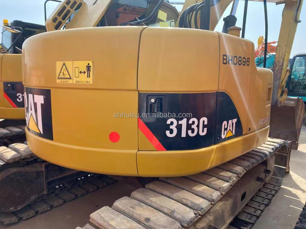 ready to ship second hand excavator cat313c/crawler excavator used cat 313c on sale