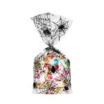 Recyclable Plastic Packaging Treat Bags , Halloween Cellophane Treat Bags