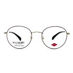 FM3218 Womens Stainless Steel Round Optical Glasses Frame 50-20-142mm