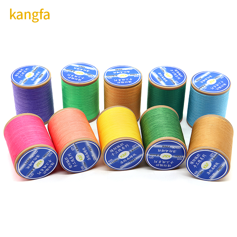High Tenacity Waxed Thread 150D 0.8mm for Bracelets Decoration Polyester Braided Rope