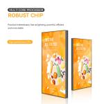 Commercial Led Advertising Player , 43 Inch Wall Mount Digital Signage Displays