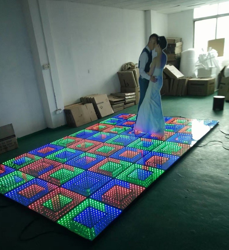 Shenzhen Shinning interactive led dance floor panels for stage club